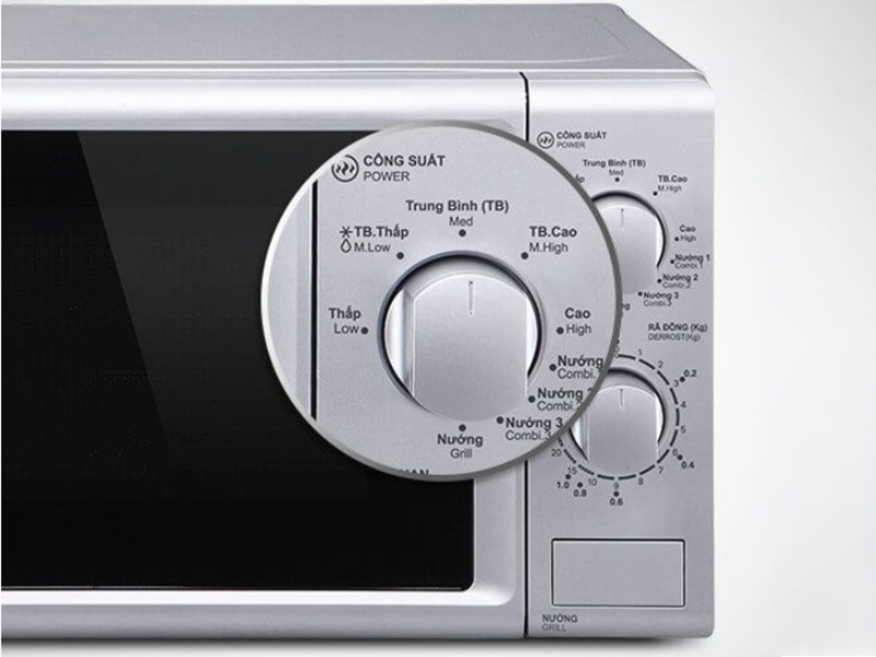 Nên mua lò vi sóng loại nào: Sharp 23 lít R-G302VN-S