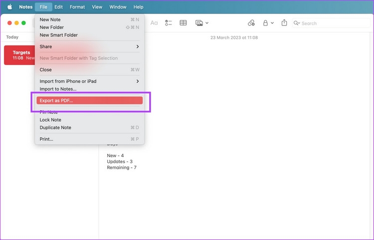 Mẹo lưu ghi chú dưới dạng PDF trên iPhone và Mac (10)