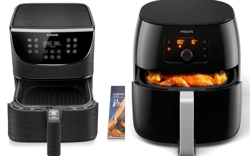 So sánh nồi chiên không dầu Cosori và Philips (Ảnh 7)