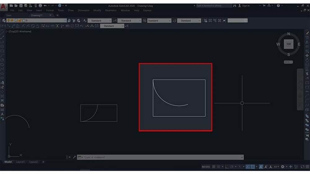 Cung tròn sau khi hoàn thành