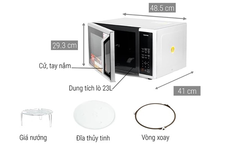 Lò vi sóng Toshiba có tốt không về mặt các tiện ích