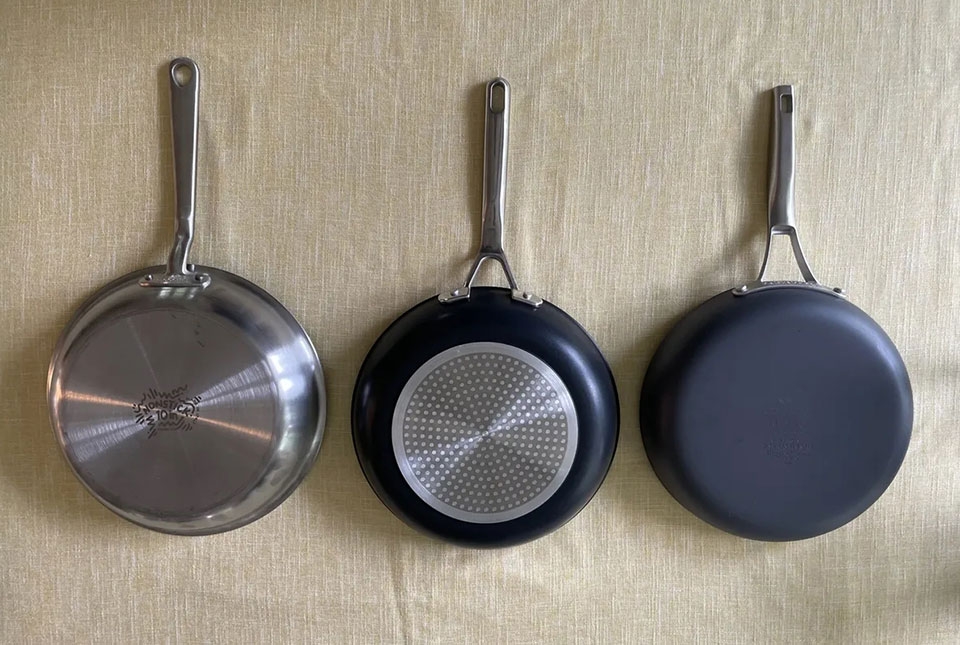 Cách chọn chảo chống dính tốt cần quan tâm chất liệu