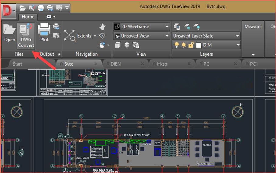 Cách convert bản vẽ AutoCAD về bản thấp hơn (Ảnh 2)