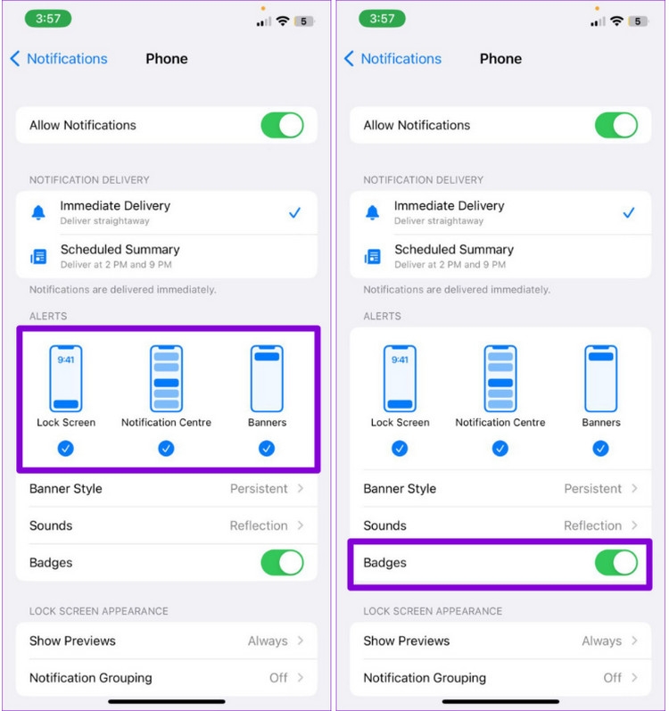 Mách bạn khắc phục thông báo cuộc gọi nhỡ không hiển thị trên iPhone (7)