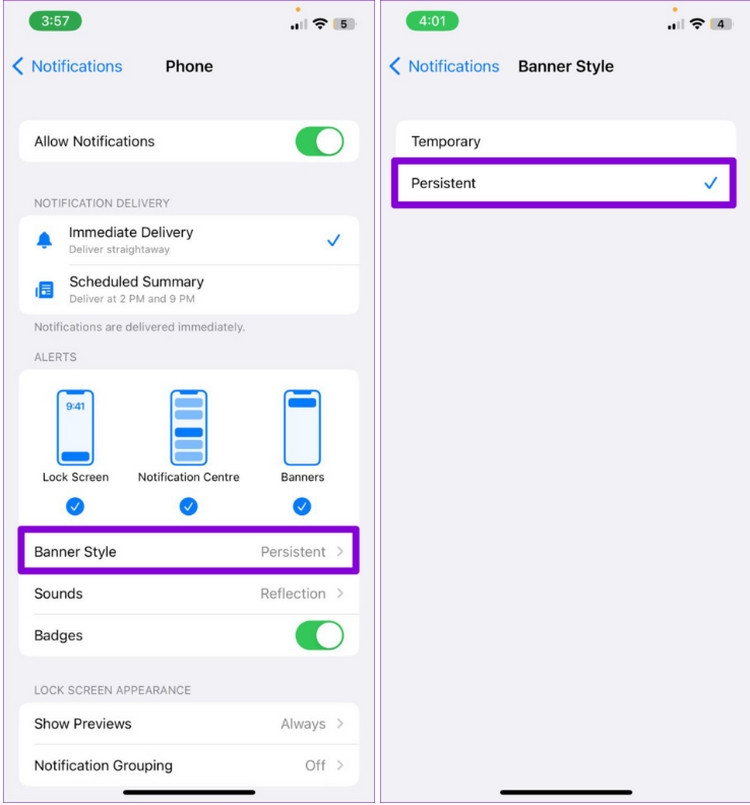 Mách bạn khắc phục thông báo cuộc gọi nhỡ không hiển thị trên iPhone (8)