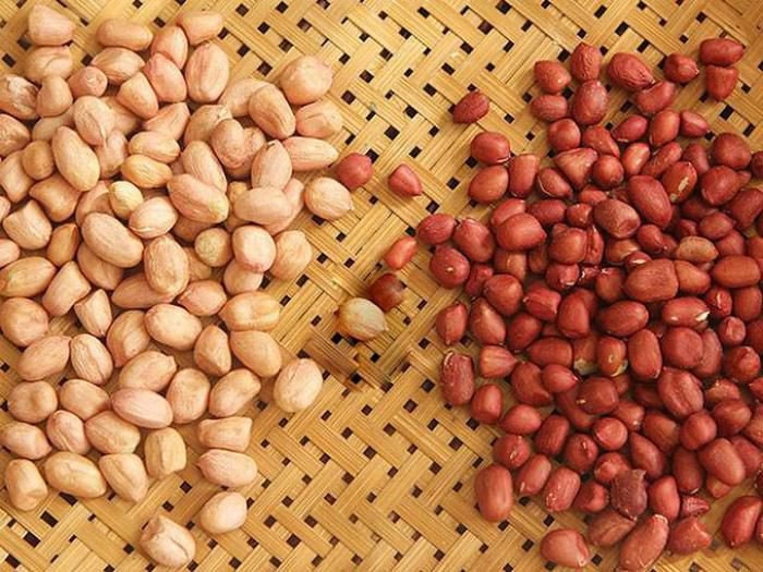 Nguyên liệu làm món lạc rang