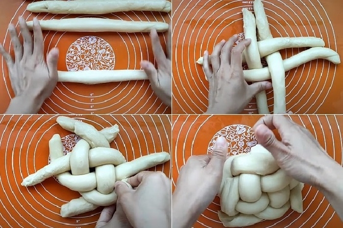 Cách làm bánh mì hoa cúc bằng nồi chiên không dầu (Ảnh 3)