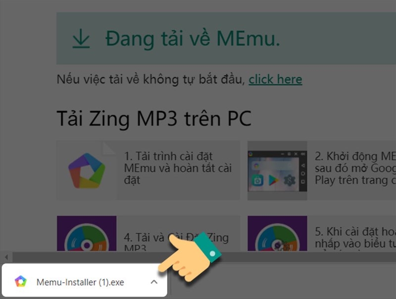 Cài đặt phần mềm Memu