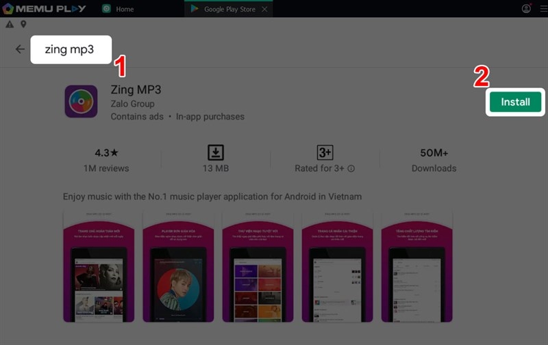 Tải Zing MP3 trên máy tính