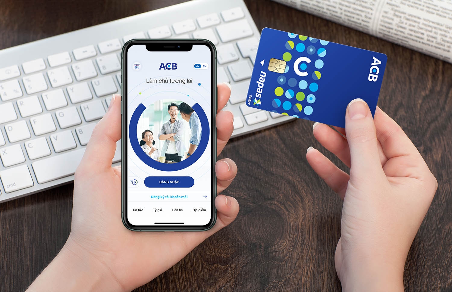 Cách lấy lại mật khẩu ACB Online (Ảnh 1)