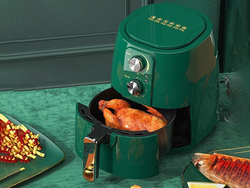 Nồi chiên không dầu Camel thiết kế nhỏ gọn, hiện đại