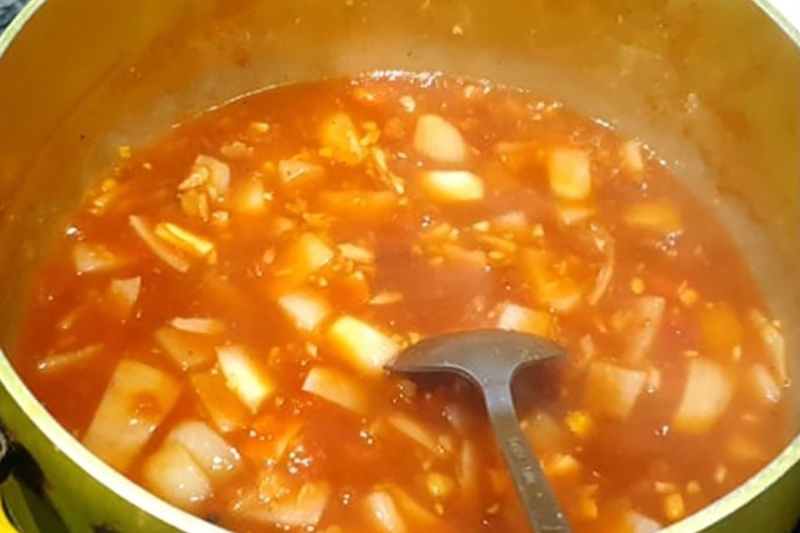 Cách làm bò bít tết bằng chảo chống dính bước 5