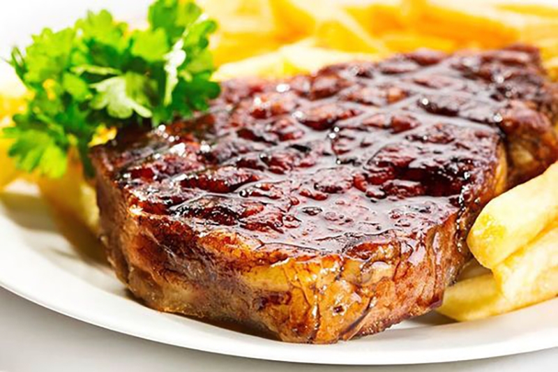 Cách làm bò bít tết bằng chảo chống dính bước 6