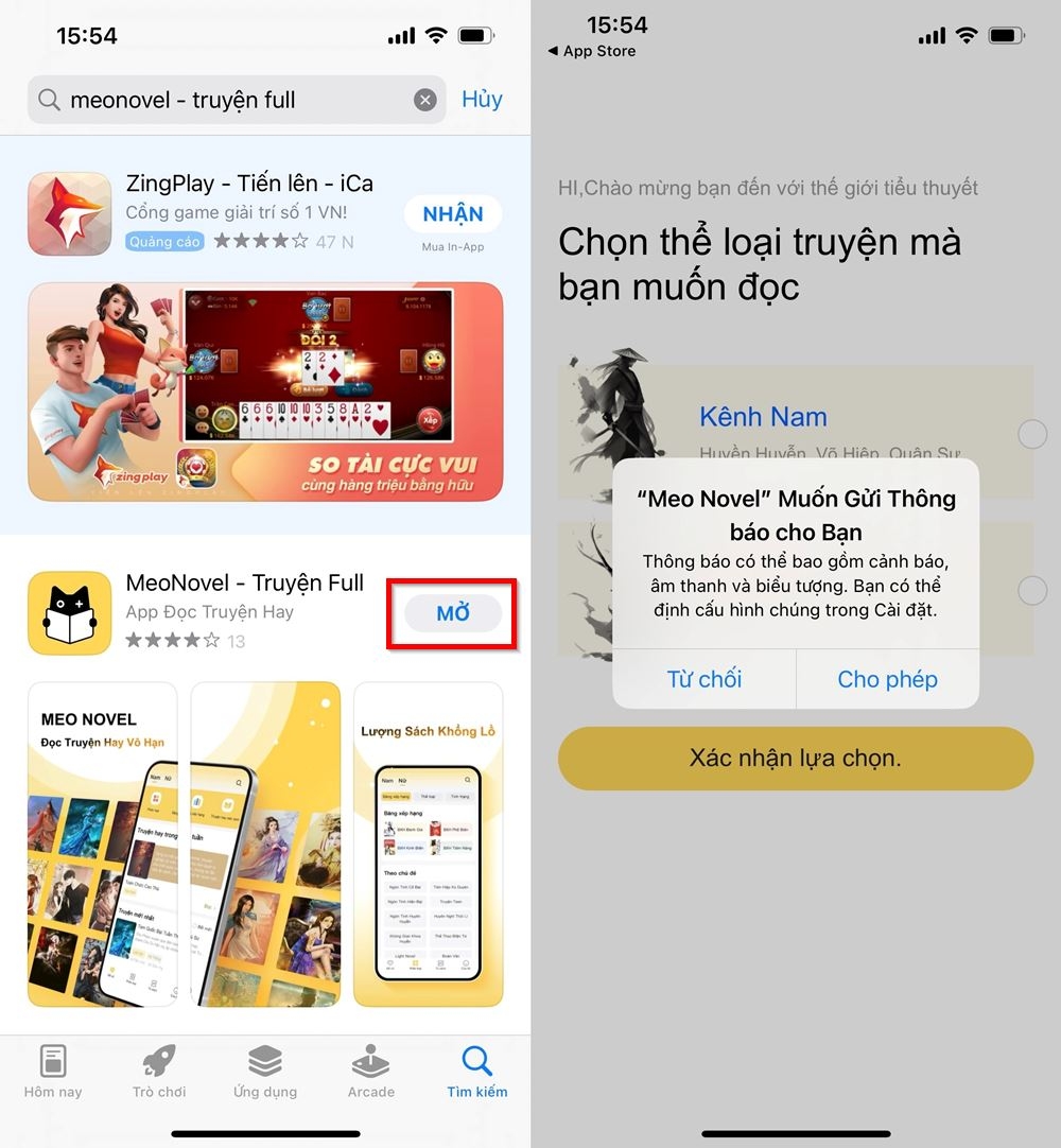 Cách tải và đọc tiểu thuyết trên iPhone 1