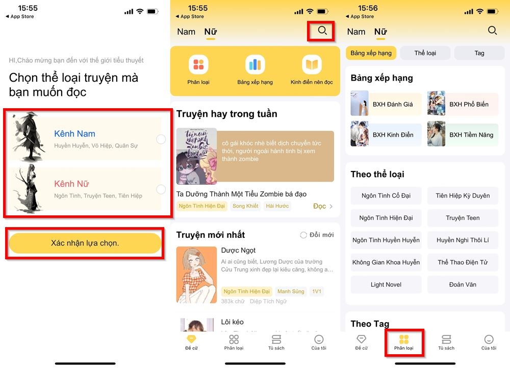 Cách tải và đọc tiểu thuyết trên iPhone 2