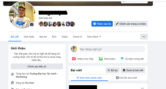 Xem các bài viết của bạn