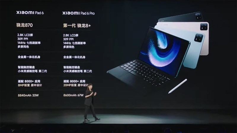 Xiaomi Pad 6 series ra mắt
