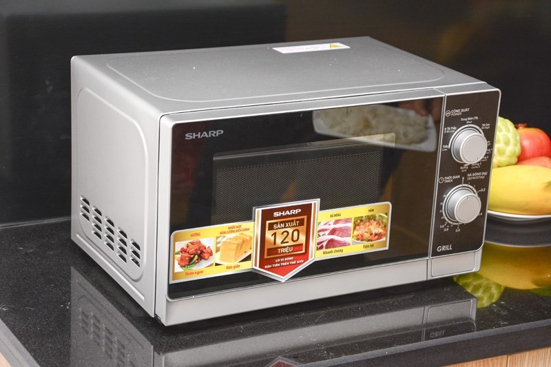 Sharp R-G222VN-S - Mẫu lò vi sóng tốt nhất hiện nay được nhiều gia đình yêu thích
