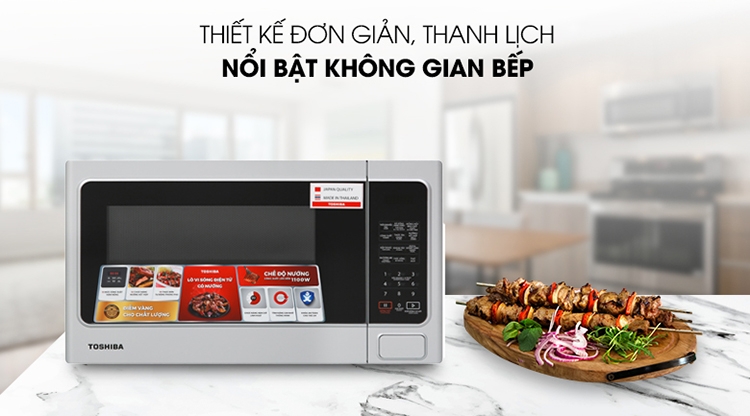 Lò vi sóng Toshiba ER-SGS34(S1)VN: lò vi sóng tốt nhất hiện nay