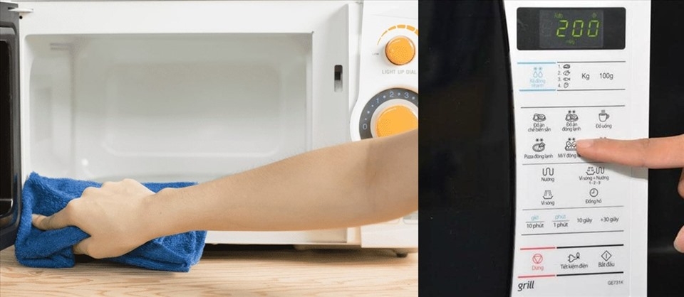 Cách khắc phục lò vi sóng bị xẹt lửa: Kiểm tra bảo trì lò vi sóng