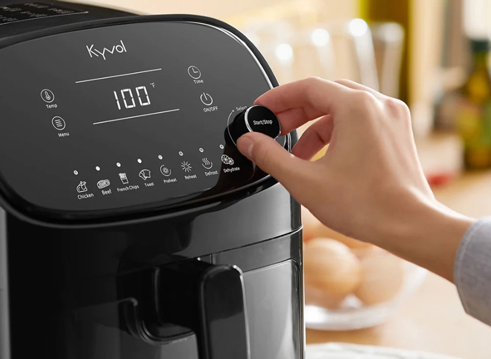 Cách rã đông bằng nồi chiên không dầu