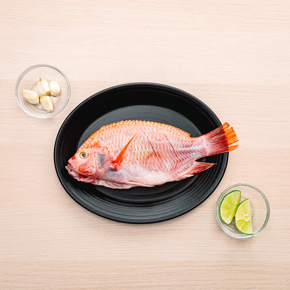 Nướng cá rô phi bằng nồi chiên không dầu - Ảnh 01