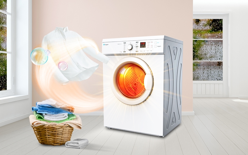 Tiện ích và công nghệ trên máy sấy quần áo giúp bảo vệ quần áo tối ưu