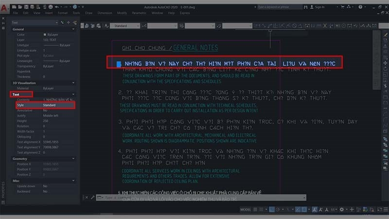 Sửa lỗi font chữ trong CAD khi không có mạng (Bước 1)