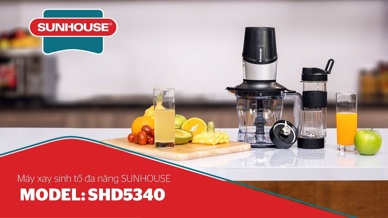 Đánh giá máy xay sinh tố Sunhouse: Loại nào là tốt nhất?