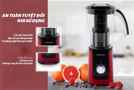 Đánh giá máy xay sinh tố Sunhouse: Loại nào là tốt nhất?