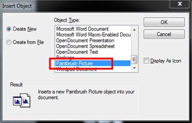 Chèn đối tượng Image không bị mất (Bước 1)
