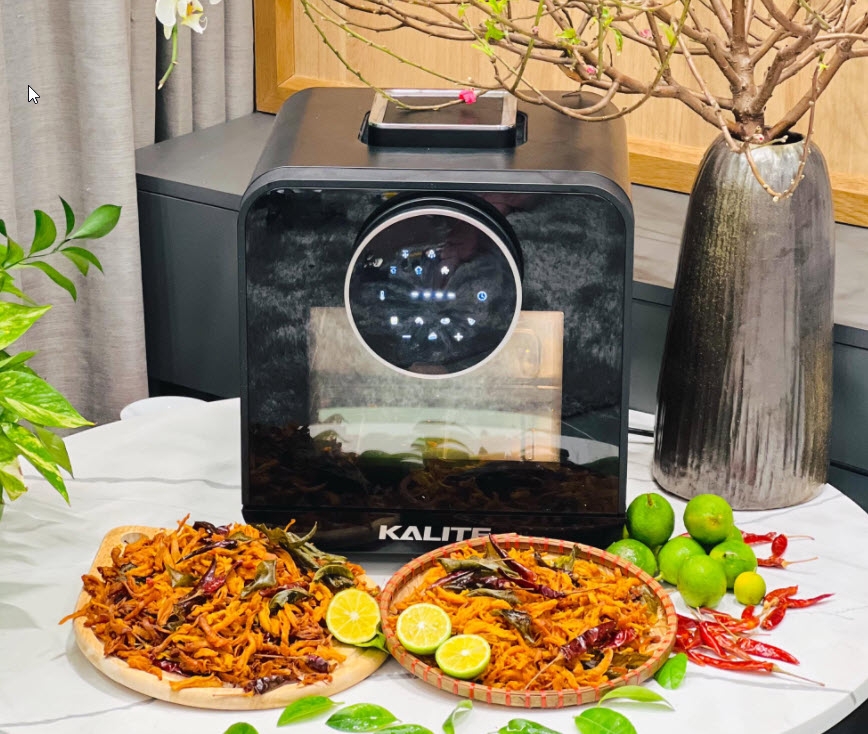 Thiết kế nhỏ gọn của nồi chiên hơi nước Kalite Star