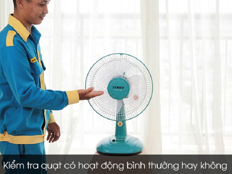 Cách tra dầu vào quạt bước 6