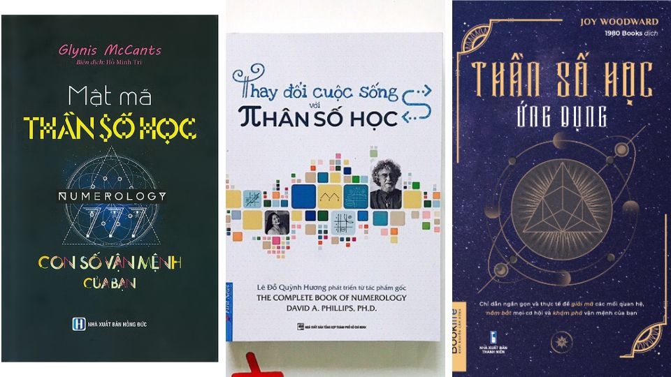 một số cuốn sách về thần số học