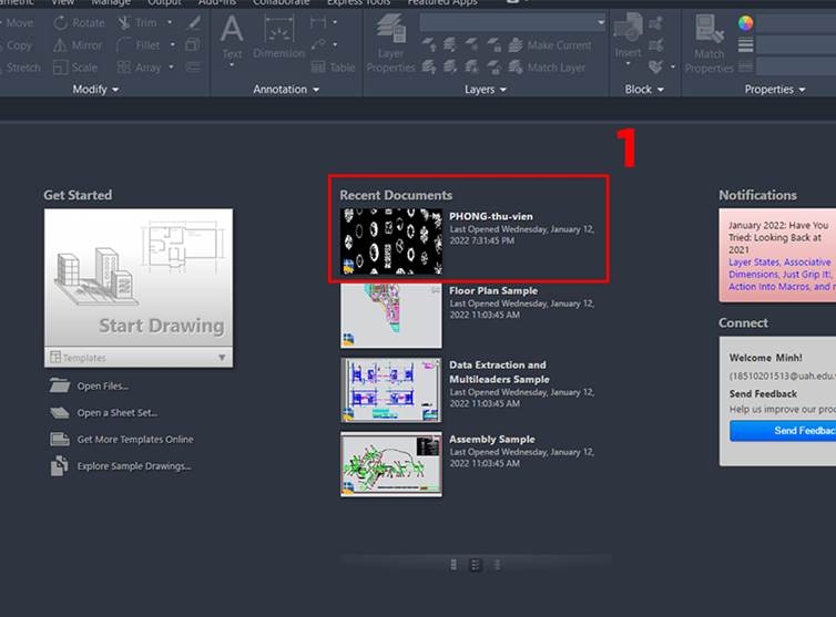 Tạo máy in ảo trong AutoCAD (Bước 1)
