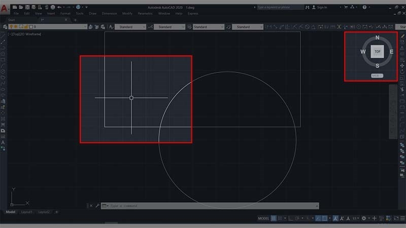 Sửa lỗi con trỏ chuột trong CAD bị nghiêng