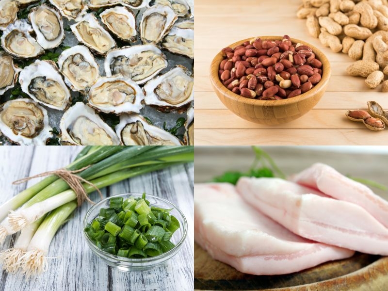 Nguyên liệu làm hàu nướng