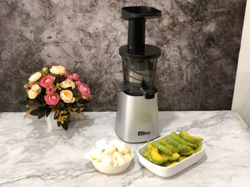 làm kem bằng máy ép chậm