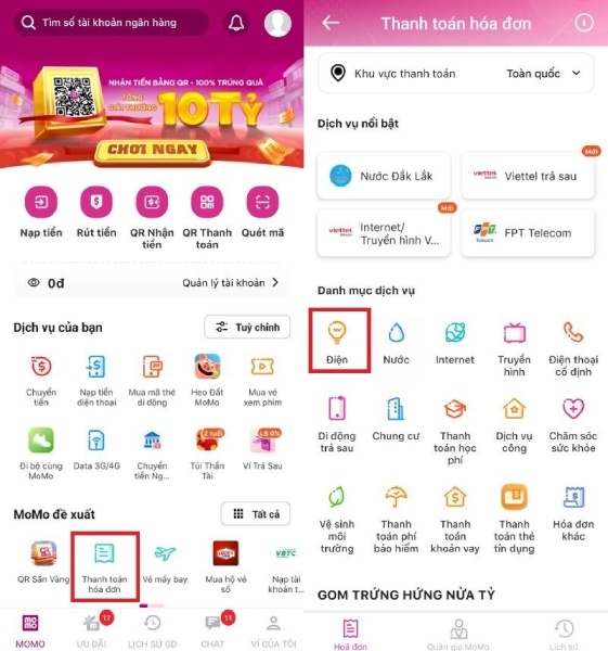 cách đóng tiền điện online hình 9