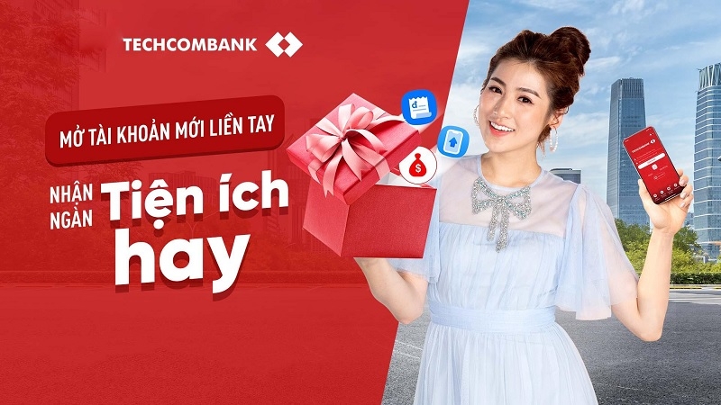 Lợi ích mở tài khoản techcombank