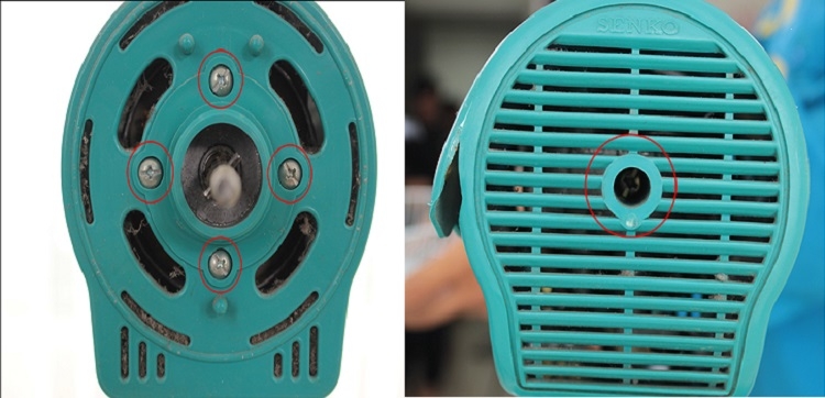 Vệ sinh, bảo dưỡng trục quay