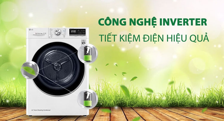 Chọn máy sấy quần áo gia đình theo khả năng tiết kiệm điện của máy sấy