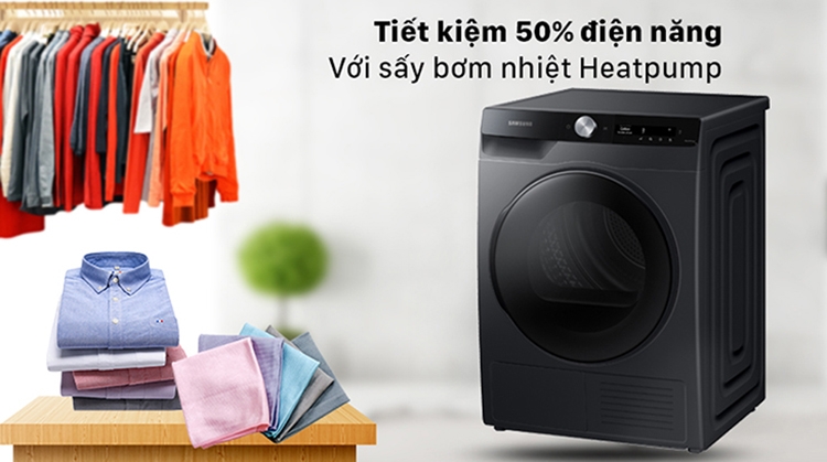 Máy sấy quần áo bơm nhiệt