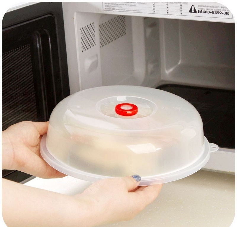 Cách hâm nóng đồ ăn bằng lò vi sóng bước 3