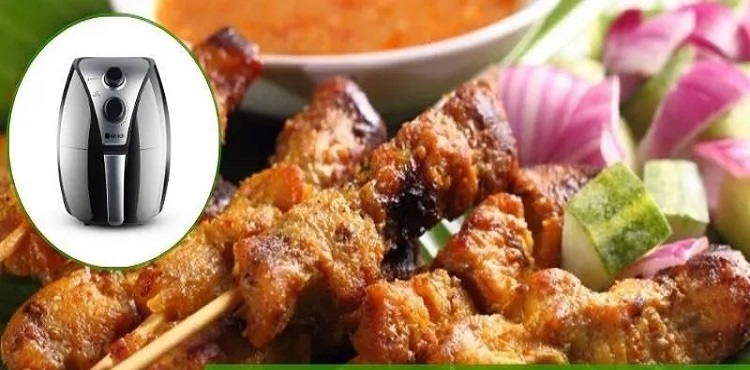 Cách làm thịt xiên nướng bằng nồi chiên không dầu (Ảnh 1)