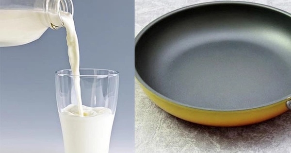 mẹo phục hồi khả năng chống dính của chảo bằng sữa tươi hình 1