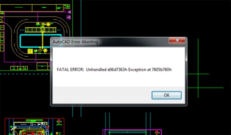 Lỗi không copy clipboard được trong CAD