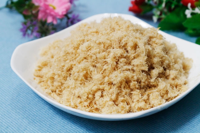 cách làm ruốc bằng máy xay sinh tố