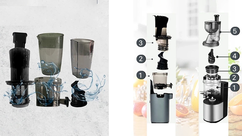 Review máy ép chậm Magic Eco AC-139 (Ảnh 2)