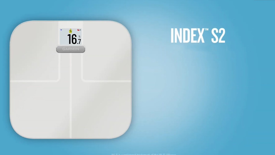 Cân điện tử sức khỏe loại nào tốt: Garmin Index S2
